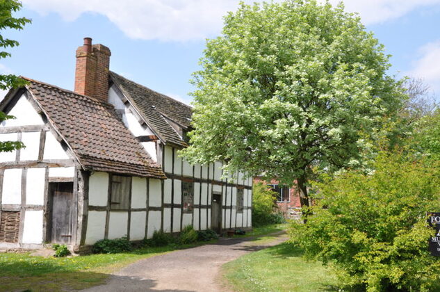 Old timber framed house which has a history 