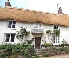 Thatched cottage in Devon with interesting history